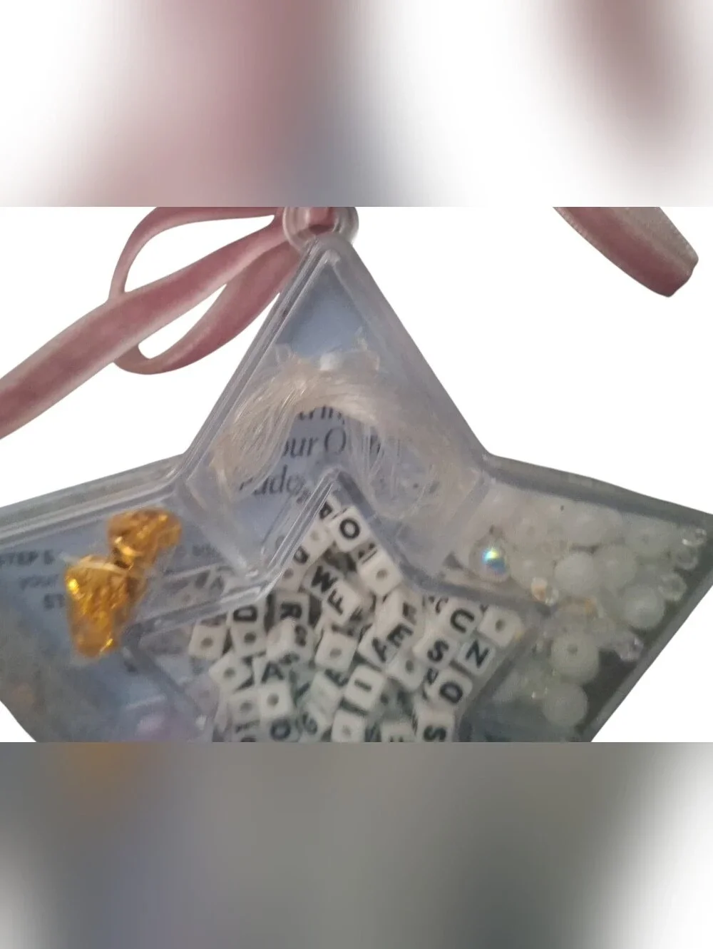 NWT Little Words Project Wish Upon A Bead Bag Charm Kit🌟🎀📿